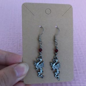 💛3 for $10💛 Dragon Earrings